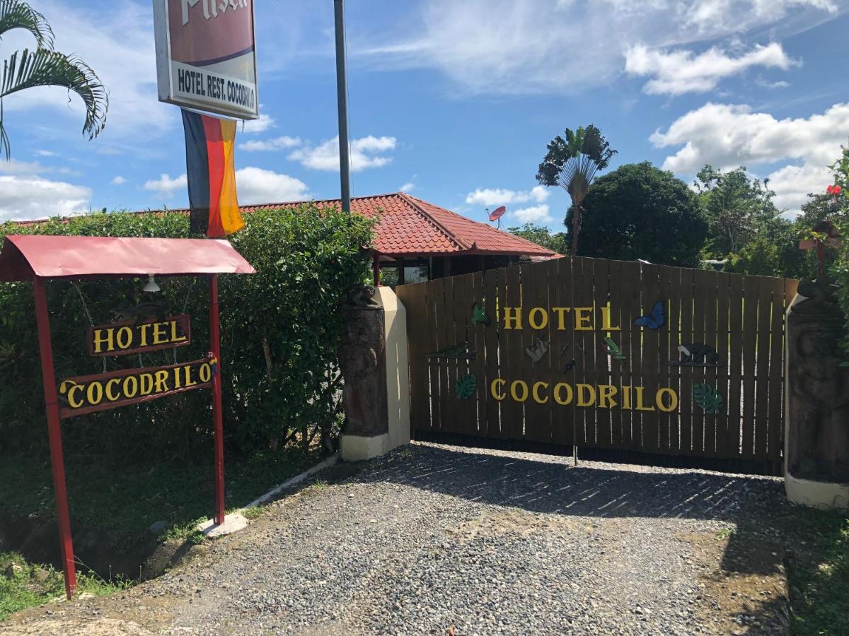 Hotel Cocodrilo Sierpe Kültér fotó